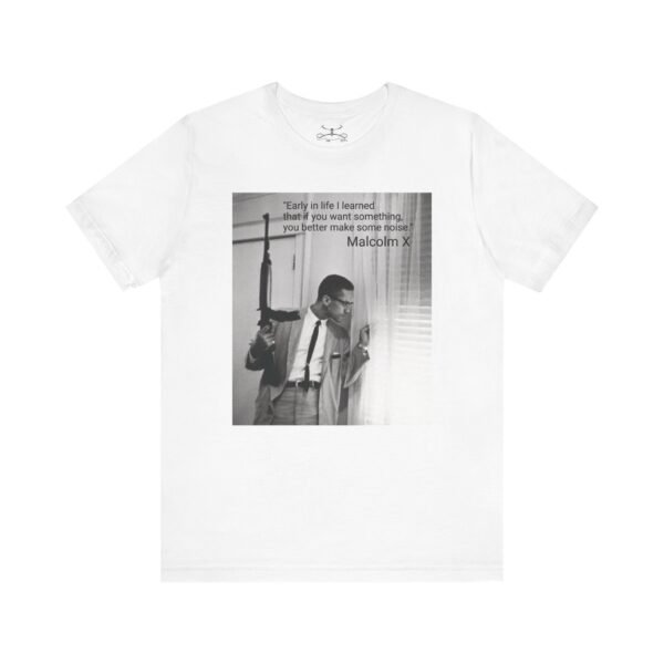 Malcolm X Unisex Short Sleeve Tee