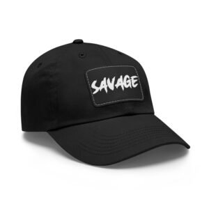 Dad Hat with Leather Patch (Rectangle) - Image 10