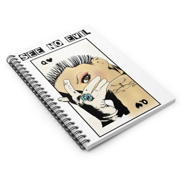 See No Evil Spiral Notebook - Ruled Line - Image 3
