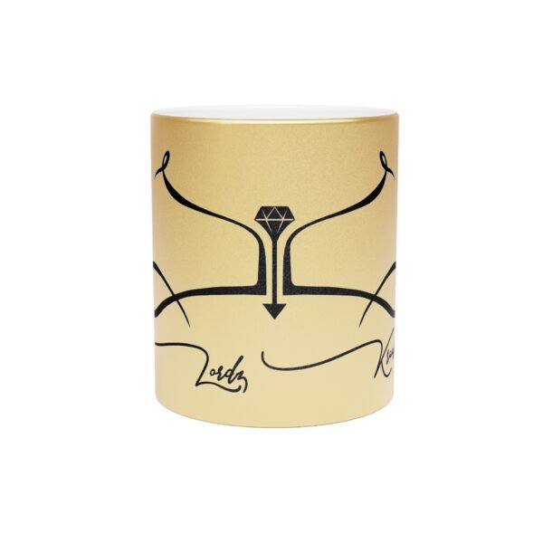 LordzKreationz Metallic Mug (SilverGold) - Image 5