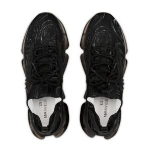 Black Roses Men's Mesh Sports Sneakers - Image 6
