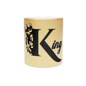 King Metallic Mug (SilverGold)