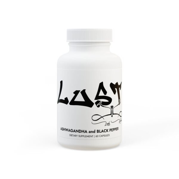 Lust Ashwagandha and Black Pepper Supplement (60 capsules)