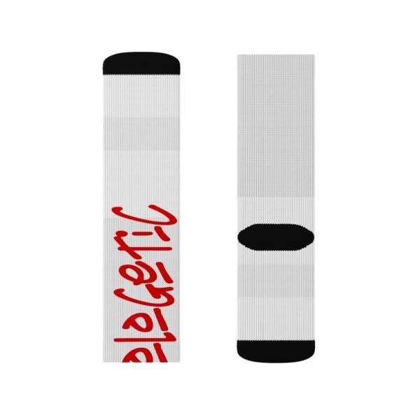 Unapologetic Red Sublimation Socks - Image 12