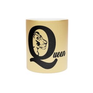 Queen Metallic Mug (SilverGold)
