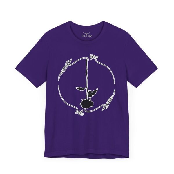 Black Rose Unisex Jersey Short Sleeve Tee - Image 31