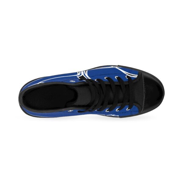 LordzKreationz Blue Men's High-top Sneakers - Image 3