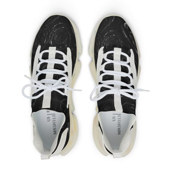 Black Roses Men's Mesh Sports Sneakers - Image 2