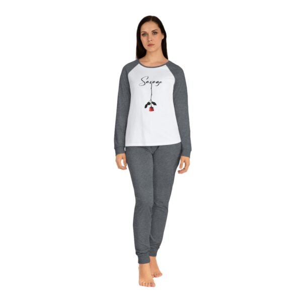 Savage Rose Women's Pajama Set - Image 3