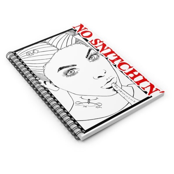 Speak no Evil Spiral Notebook - Line - Image 3