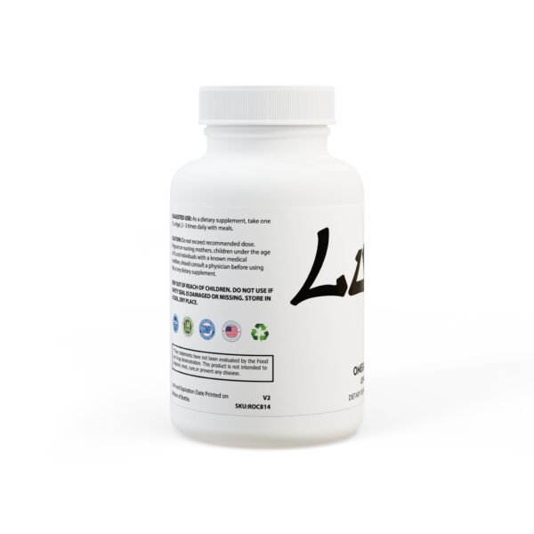 Lust Omega 3 Fish Oil Supplement (60 Softgels) - Image 2