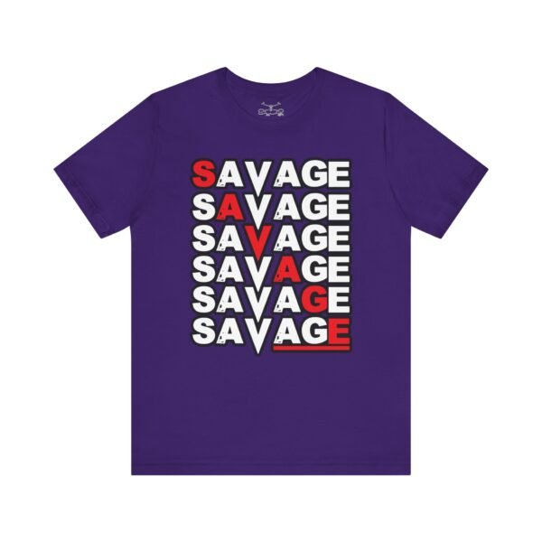 Savage Age Unisex Short Sleeve Tee - Image 25