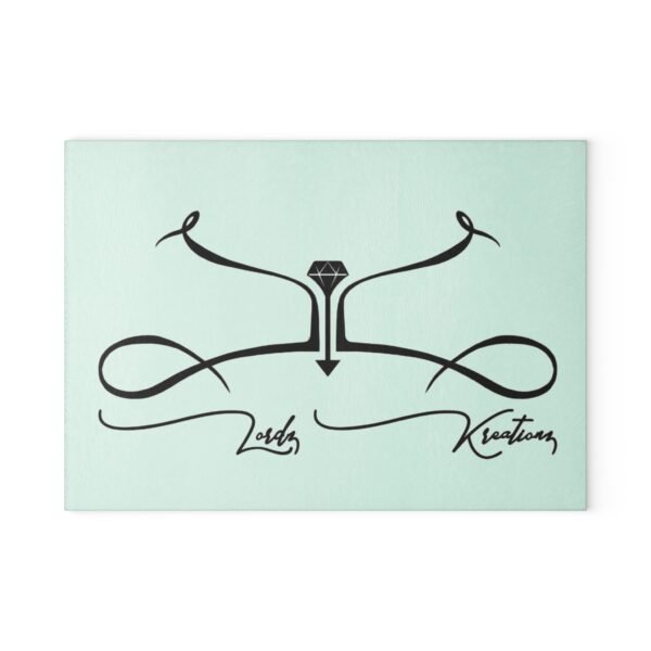 LordzKreationz Glass Cutting Board