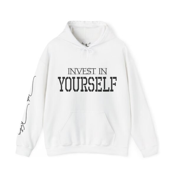 Invest in Yourself Unisex Heavy Blend™ Hooded Sweatshirt - Image 1
