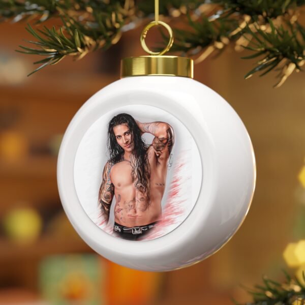 Jaime Grijalva Christmas Ball Ornament - Image 7