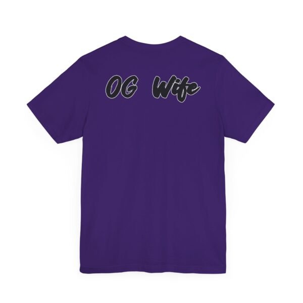 OG Wife Unisex Jersey Short Sleeve Tee - Image 40