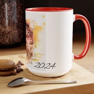 Two-Tone Coffee Mugs, 15oz - Image 4