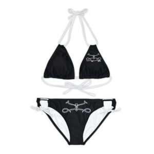 Strappy Bikini Set (Black)