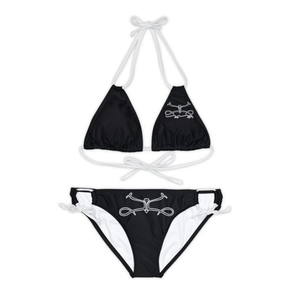Strappy Bikini Set (Black)