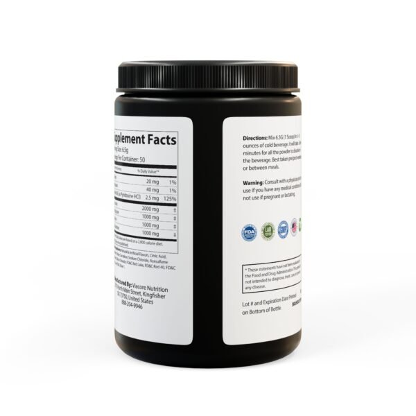 Lust BCAA Supplement, Grape (325g, 11.46oz, 50 servings) - Image 4