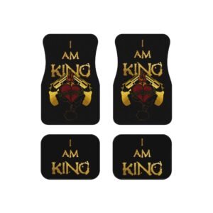 I am King Car Mats (Set of 4)