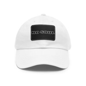 No Soul Dad Hat with Leather Patch (Rectangle) - Image 5