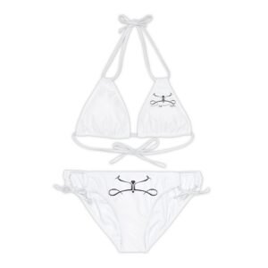 Strappy Bikini Set (White)