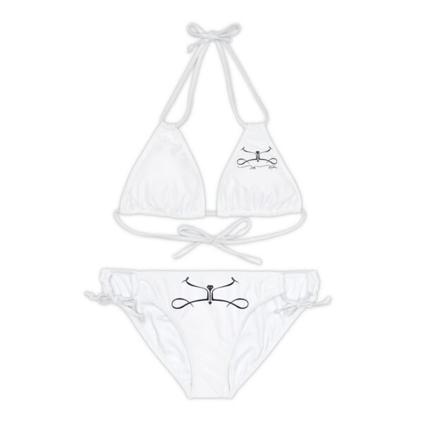 Strappy Bikini Set (White)