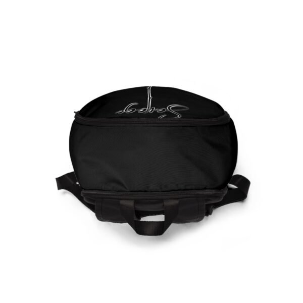 Savage Rose Trendy Unisex Fabric Backpack with Artistic Design - Perfect for Everyday Use - Image 4