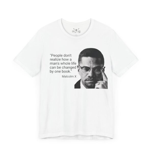 Malcolm X Unisex Short Sleeve Tee - Image 3