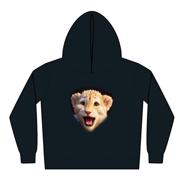 Lion Cub Graphic Toddler Fleece Hoodie - Perfect for Playtime and Cozy Days - Image 5