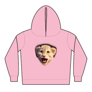Lion Cub Graphic Toddler Fleece Hoodie - Perfect for Playtime and Cozy Days - Image 7