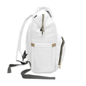Stylish Multifunctional Diaper Backpack – 'Bad & Bougie' Design for Trendy Moms - Image 4