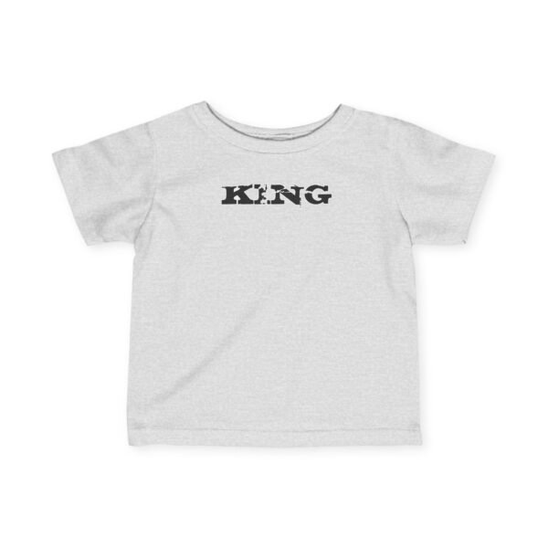 King Infant Fine Jersey T-Shirt for Little Royals - Image 4