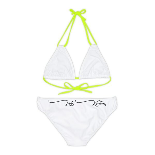 Strappy Bikini Set (White) - Image 14