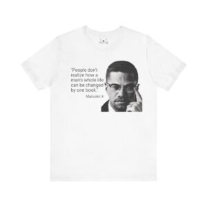 Malcolm X Unisex Short Sleeve Tee