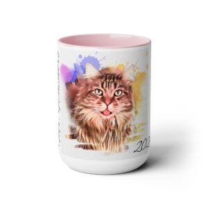 Two-Tone Coffee Mugs, 15oz - Image 14