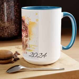 Two-Tone Coffee Mugs, 15oz - Image 8