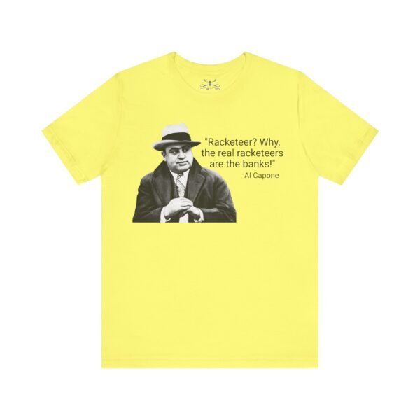 Al Capone Unisex Short Sleeve Tee - Image 9