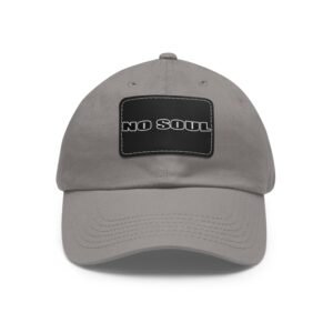 No Soul Dad Hat with Leather Patch (Rectangle) - Image 13