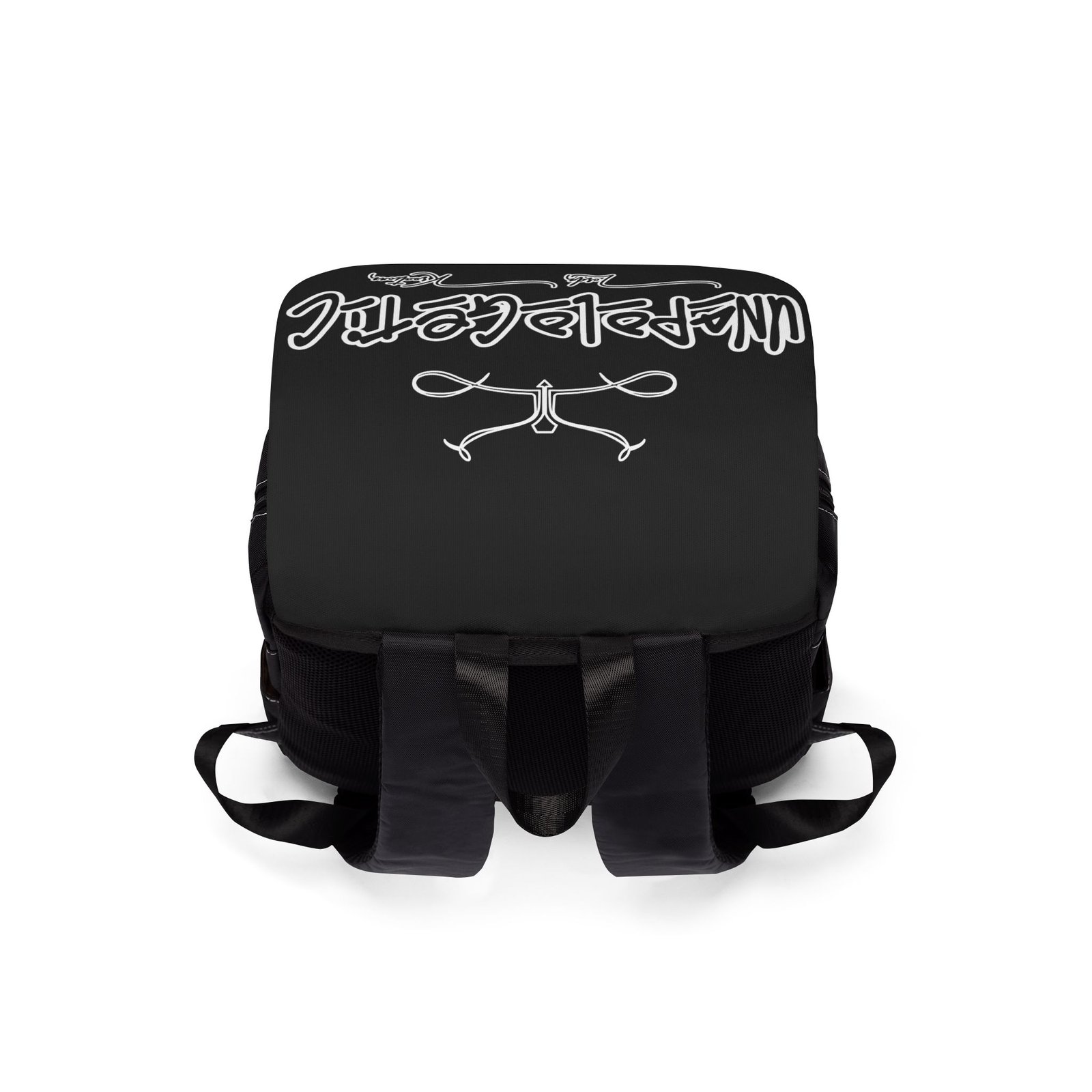 Unapologetic Unisex Casual Shoulder Backpack - Image 4