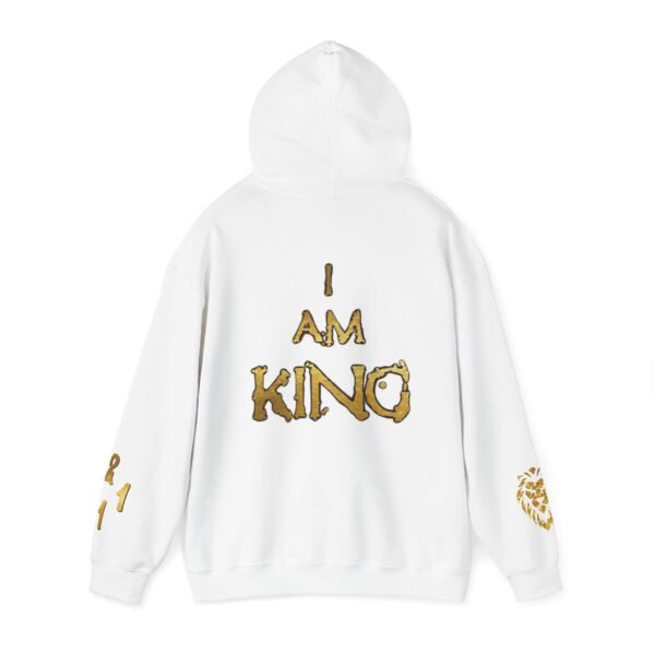Burgundy Flow Unisex Heavy Blend™ Hooded Sweatshirt - Image 3