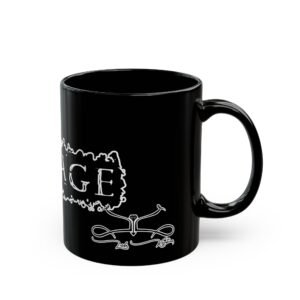 Savage 11oz Black Mug - Image 2