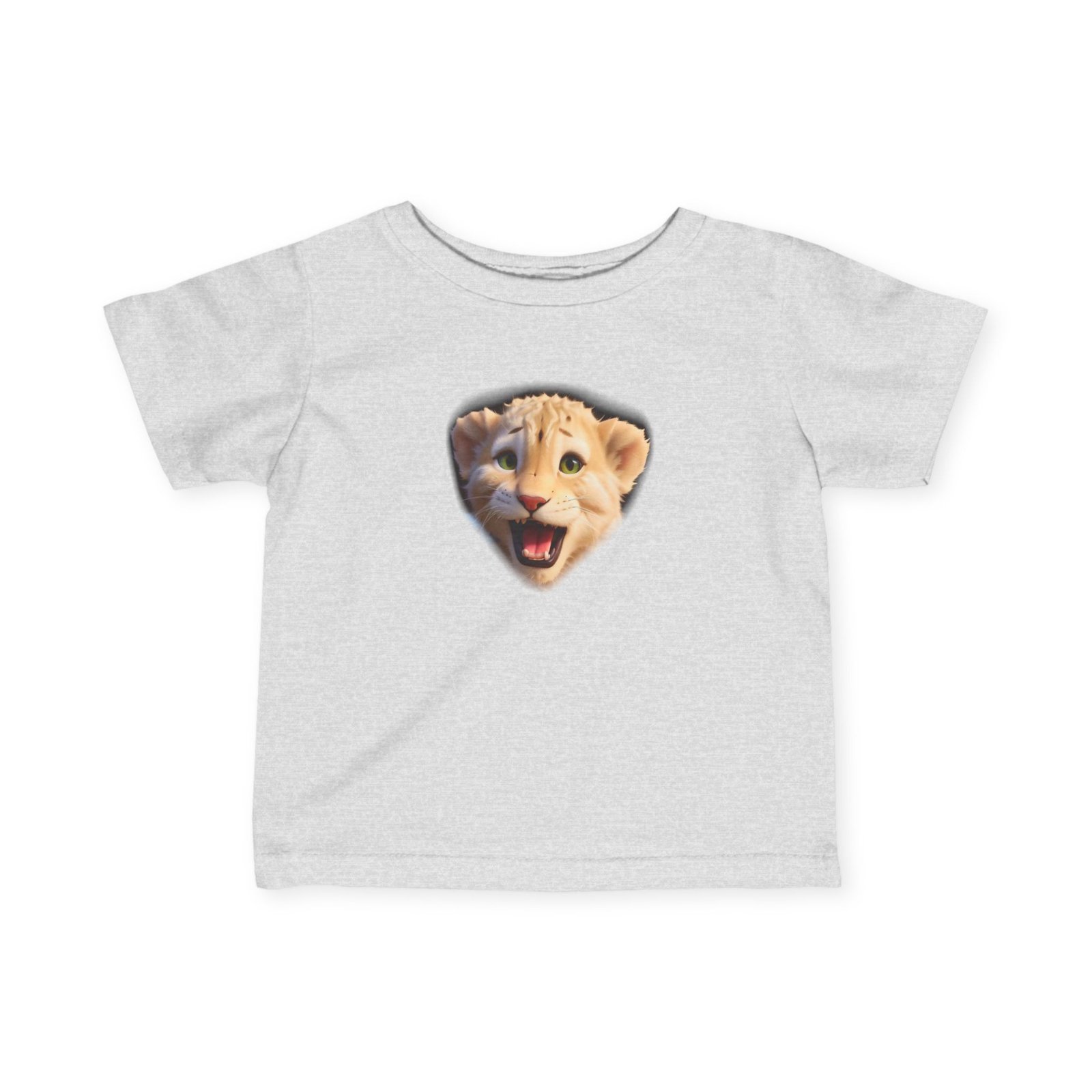 Lion Cub Infant Fine Jersey T-Shirt for Little Royals - Image 4