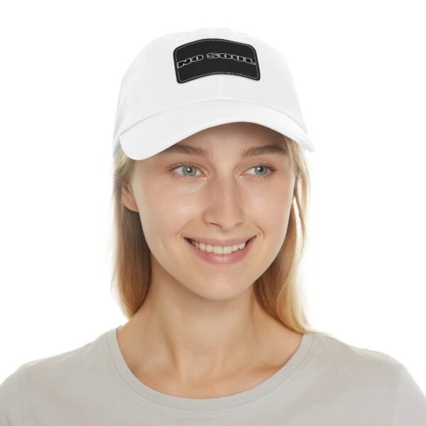 No Soul Dad Hat with Leather Patch (Rectangle) - Image 8