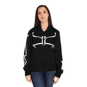 See no Evil Women's Bomber Jacket (AOP) - Image 3