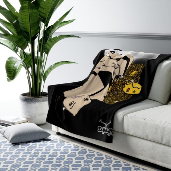 Blessed Sherpa Fleece Blanket - Image 3