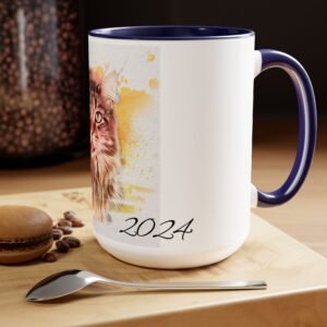 Two-Tone Coffee Mugs, 15oz - Image 12