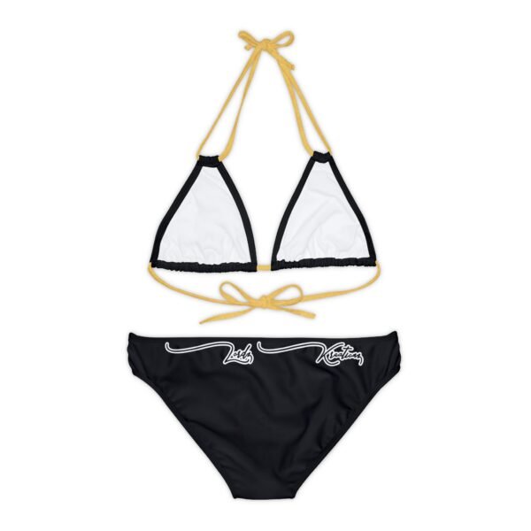 Strappy Bikini Set (Black) - Image 10