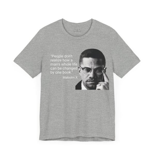Malcolm X Unisex Short Sleeve Tee - Image 19